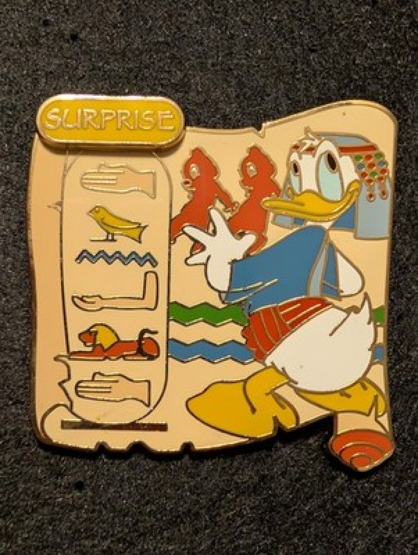 Disney World - Donald Duck - Ancient Egypt Cartouche - LE1000 Surprise Pin