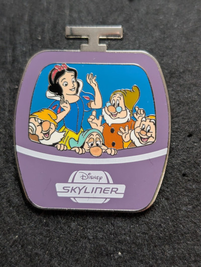 Artist Proof! Snow White & 7 Seven Dwarf Skyliner WDW Disney Pin 2019 AP